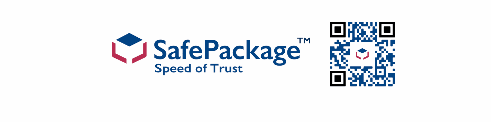 SafePackage Logo and QR Code